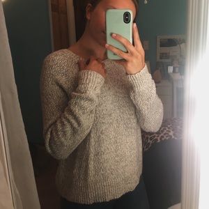 Grey Knit Sweater